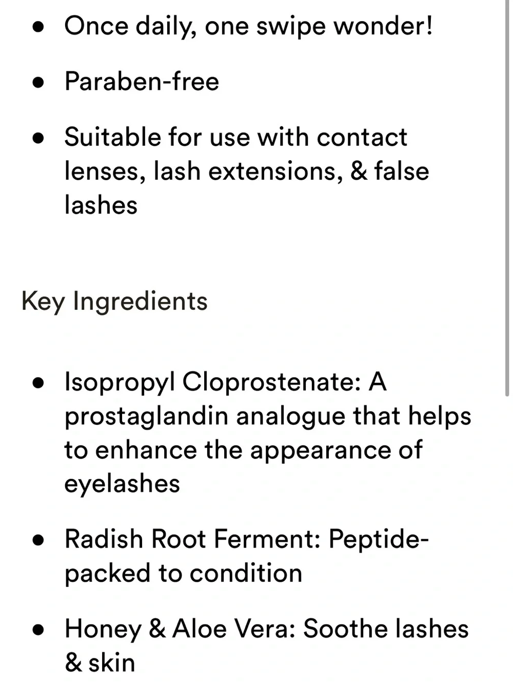 🦋 Grande Lash Enhancing Growth Serum New 4 Week Supply